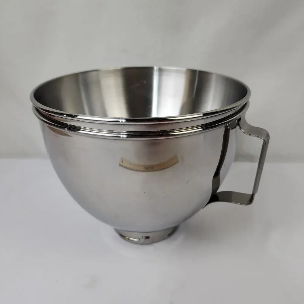 KitchenAid Mixing Replacement Bowls 4.5 Qt K45 & 2Qt K30 Stainless Steel VGC